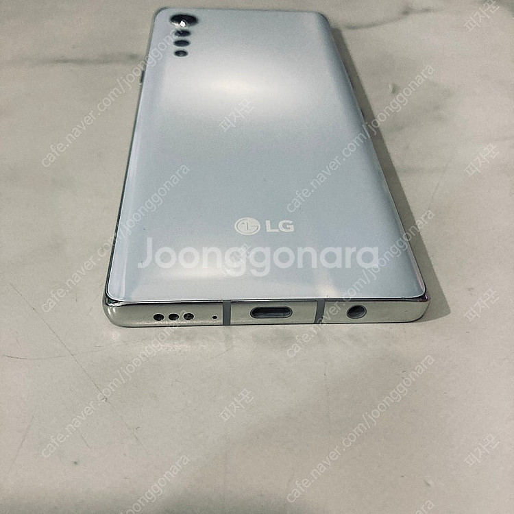 LG G9 벨벳 화이트 128기가 액정S급! 매우깨끗!...--2
