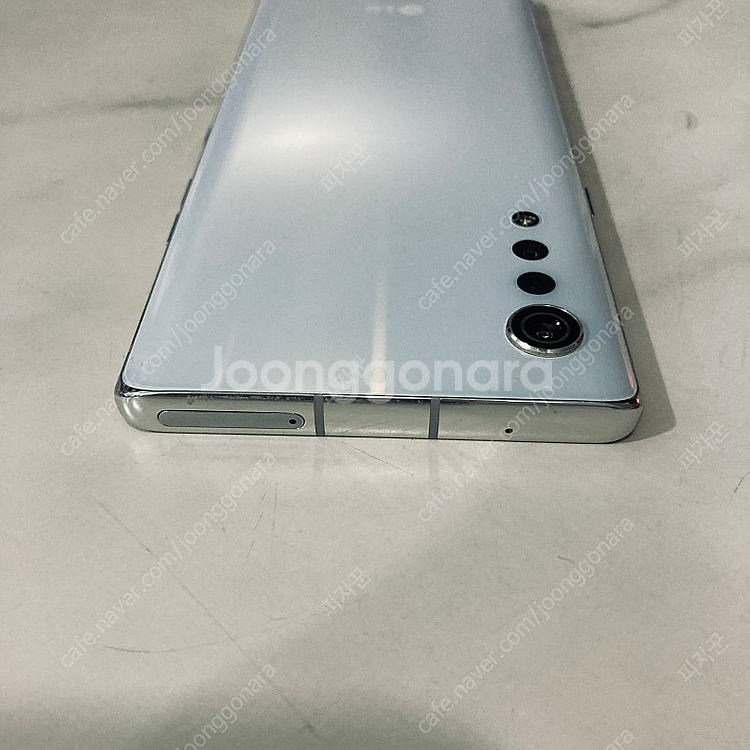 LG G9 벨벳 화이트 128기가 액정S급! 매우깨끗!...--3