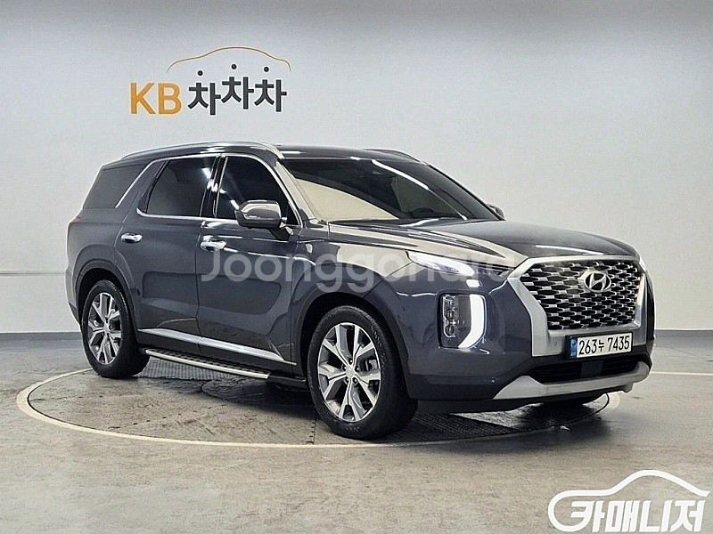 팰리세이드 가솔린 3.8 4WD 2021 년 중고차/전...--0