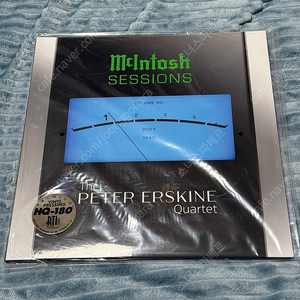 [미개봉 고음질 LP] 매킨토시 맥킨토시 SESSIONS Volume 1: The Peter Erskine Quartet