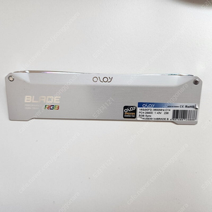 oloy DDR4 3600 CL14 판매합니다