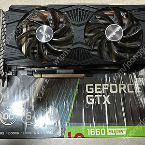 이엠텍 지포스 GTX 1660 SUPER STORM X Dual OC D6 6GB 팝니다