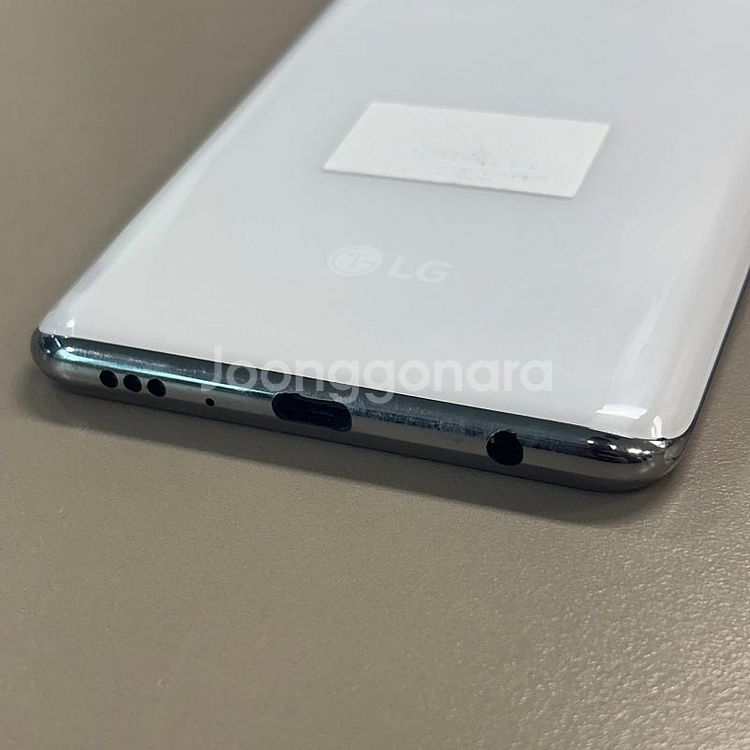 LG Q92 화이트색상 128용량 미파손 무잔상 가성비...--4