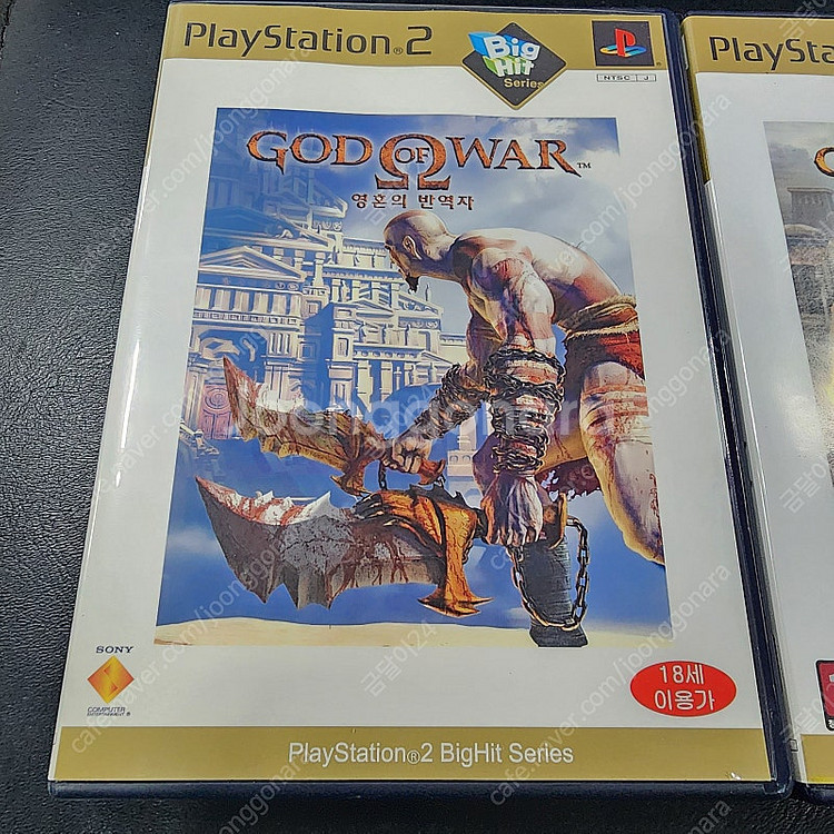 PS2 갓오브워 1 + 갓오브워 2 영혼의 반역자 팔아...--2