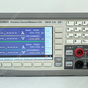 Keysight B2902A 2채널 Source/Measure Unit