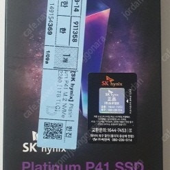 SK하이닉스 Platinum P41 M.2 NVMe SSD 1TB (새제품)