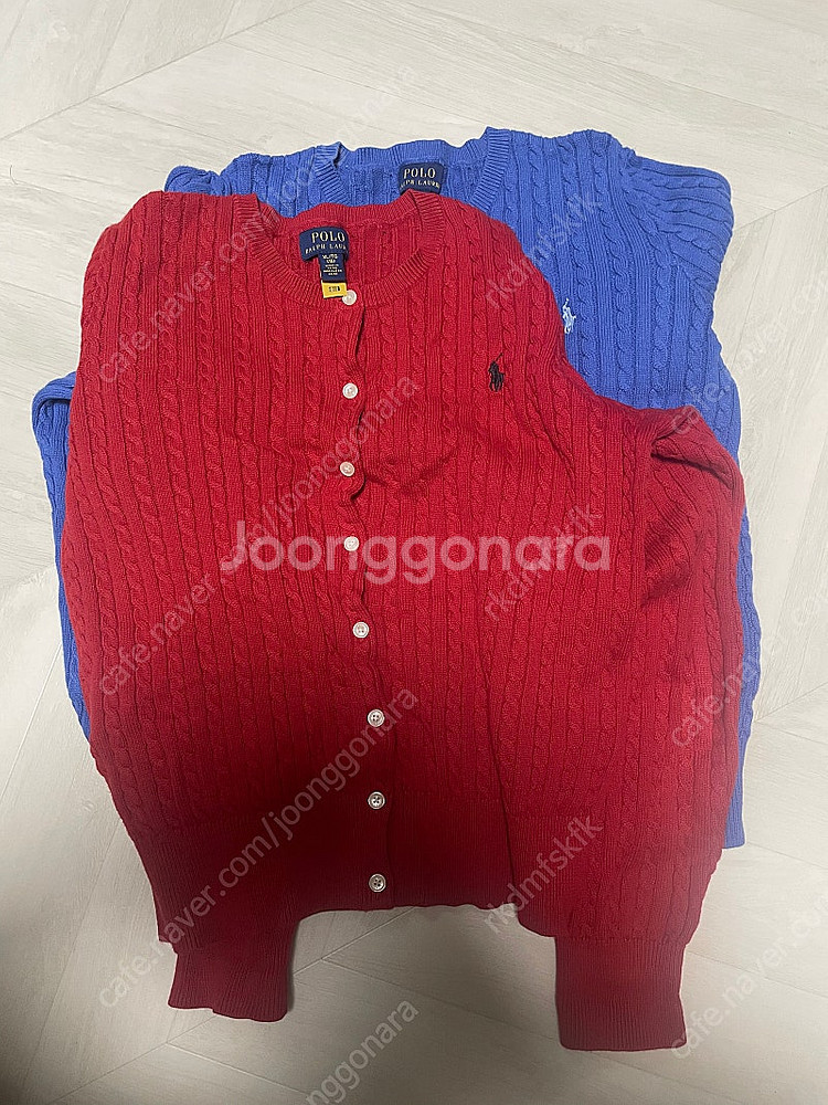 폴로 걸즈 가디건 xl 일괄 택포 최종 가격내림--1