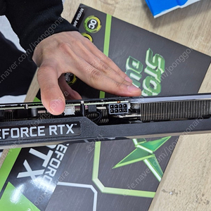 이엠텍 RTX3060TI 그래픽카드 보증 남음