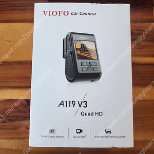 viofo a119 v3 quad hd+ 블랙박스 판매합니다.