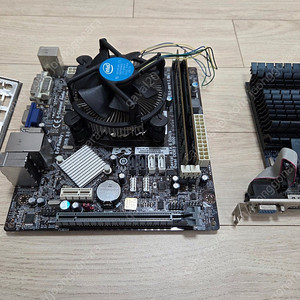 인텔 i3 4170(하스웰 리프레시)+H81보드+8G+GT610 편의점 택포 판매합니다.