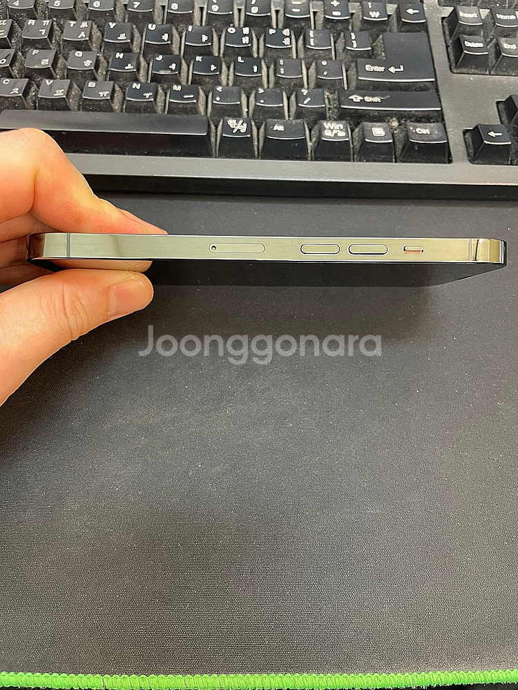 아이폰13프로 그린 128GB 상태좋은 중고53만팝니다--6