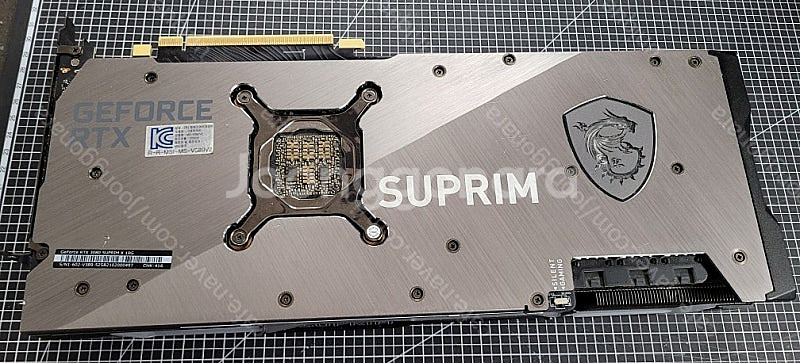 MSI RTX3080 슈프림 그래픽카드--1