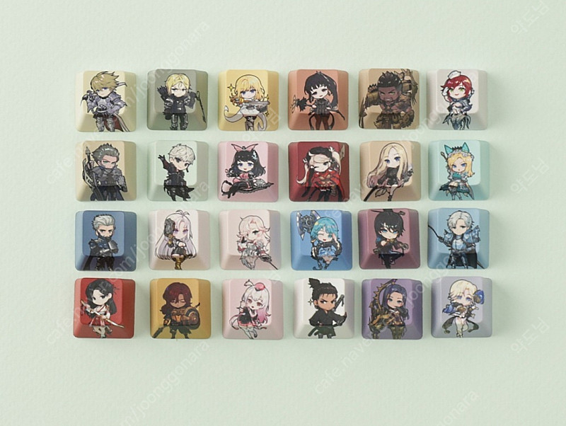 마비노기영웅전 마영전 한정판 키캡,무선충전 데스크패드 장패드 미개봉 팝니다--2