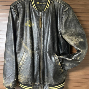 할리데이비슨 cowhide leather jacket