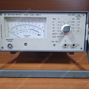 R&S Millivotmeter URS 3 밀리볼트미터