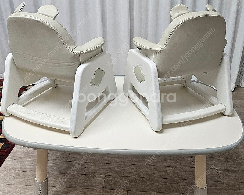 일룸 팅클팝 1200 땅콩책상 + 리바트뚜뚜 의자2개 ...--2
