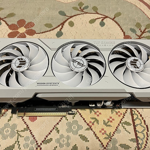 Asus TUF 4070Ti Super OC White 판매합니다