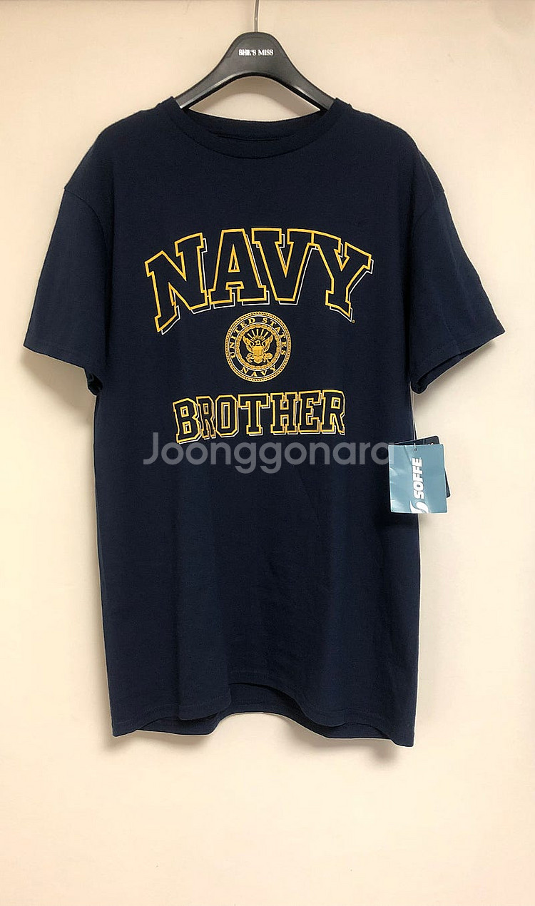 오리지널 US NAVY 데드스탁 반팔티 네이비컬러 새상...--0