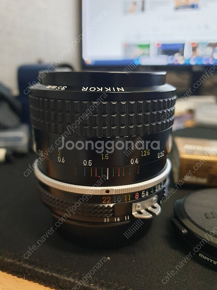 니콘 nikon MF 35mm F2 AI 렌즈--0