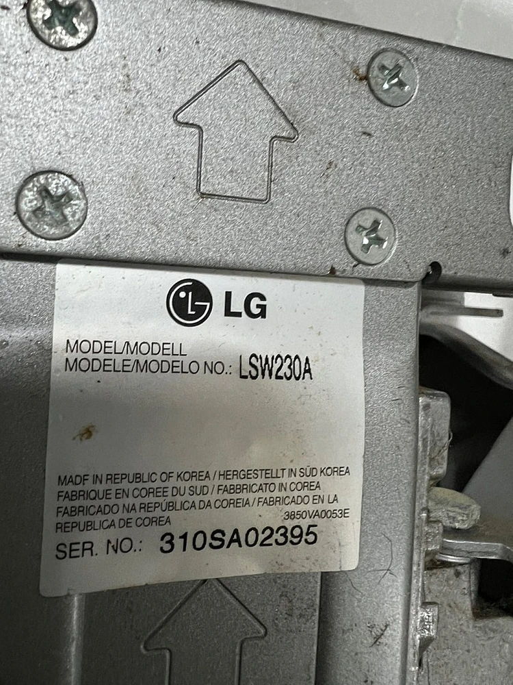 엘지 티비 벽걸이 브라켓 LSW230A LG TV 베사 200*200 42인치 ~55인치 이미지