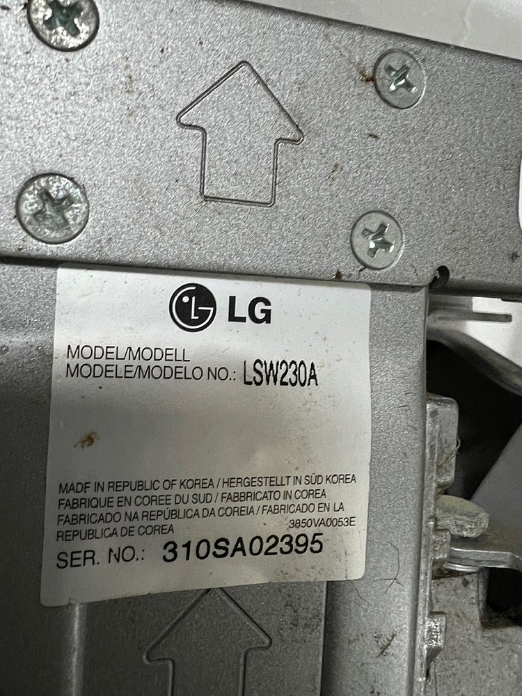 엘지 티비 벽걸이 브라켓 LSW230A LG TV 베사 200*200 42인치 ~55인치 이미지