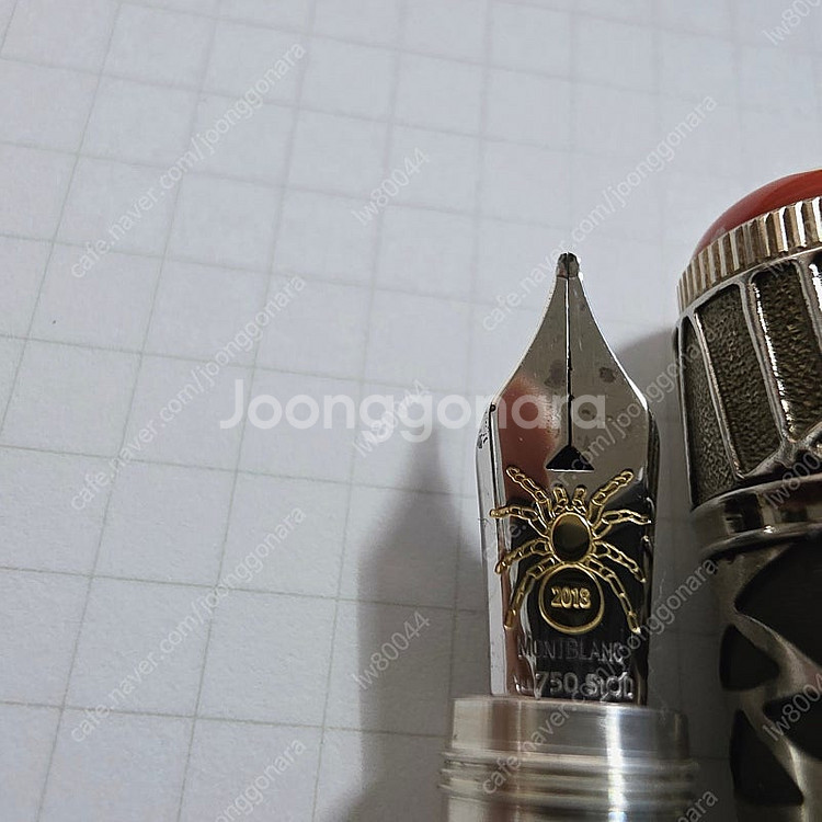 만년필 몽블랑 루즈앤느와 메타모포시스 솔리테어 / 비스...--3