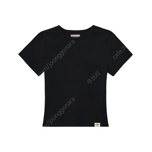 글로니 glowny G BABY TEE (BLACK)​