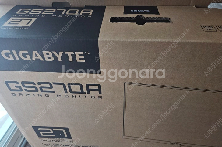 기가바이트 게이밍 모니터 GS27QA /QHD/27인치...--0