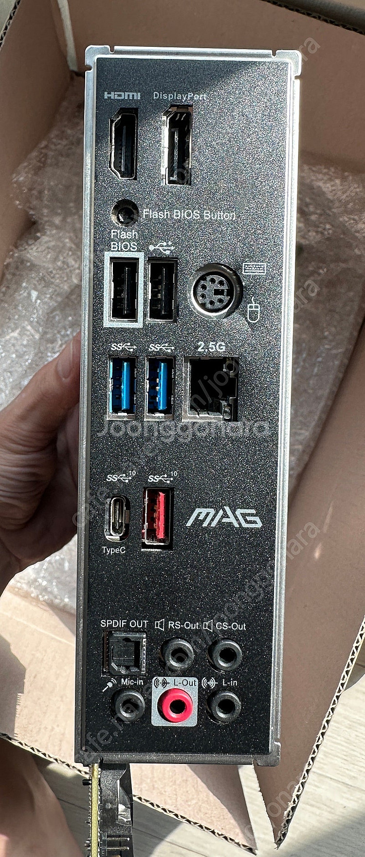 3700X B550M 박격포 2666 16GB--5