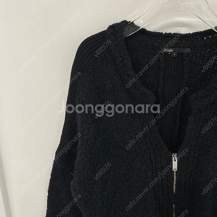 마쥬 니트집업 정품 / 랑방 마인 더캐시미어 타임 코스 마쥬 산드로 오르 폴로 미샤--1