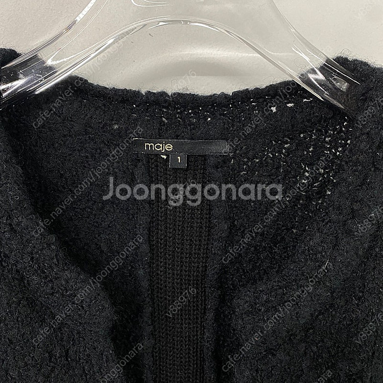 마쥬 니트집업 정품 / 랑방 마인 더캐시미어 타임 코스 마쥬 산드로 오르 폴로 미샤--2