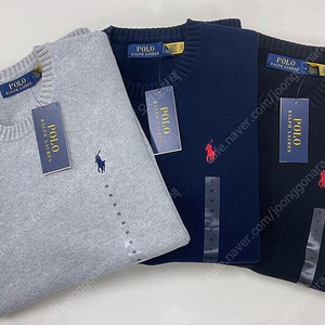 재고처리) 폴로 랄프로렌 크루넥 스웨터 3컬러