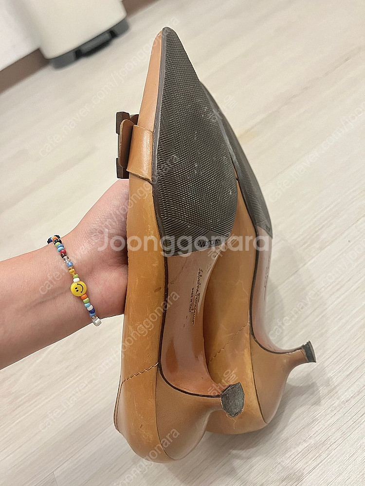 페레가모 플랫 힐 230 4cm--2