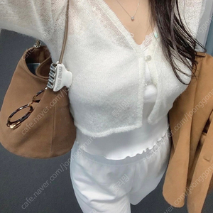더위시 리즈 소이 버튼 가디건 아이