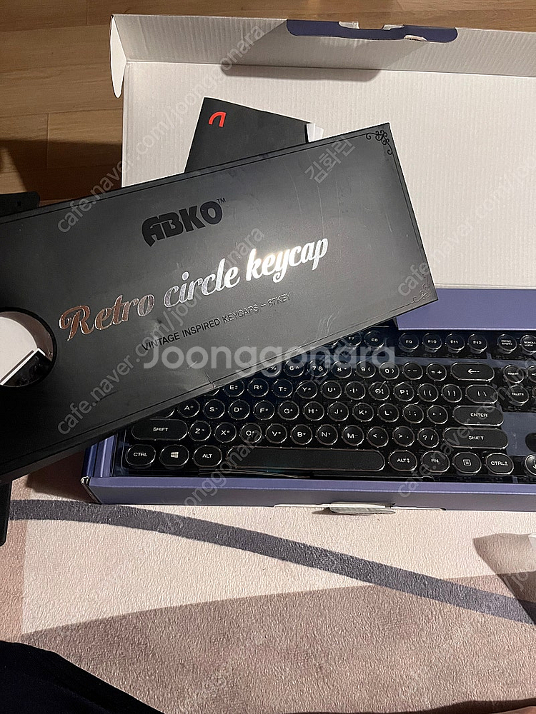 앱코 K660M TKL 텐키리스 PBT 기계식 키보드--1