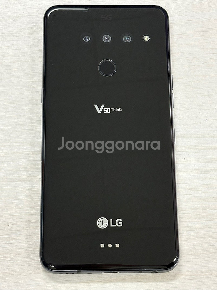 LG V50 블랙색상 128용량 상태좋은 무잔상 단말기...--0