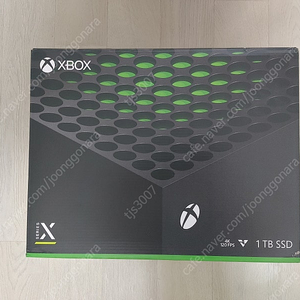 Xbox series x ssd 1tb 블랙 박스셋