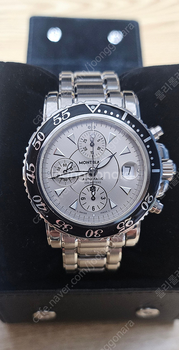 몽블랑 스포츠 크로노 스틸 40mm - 안심되는 중고거래