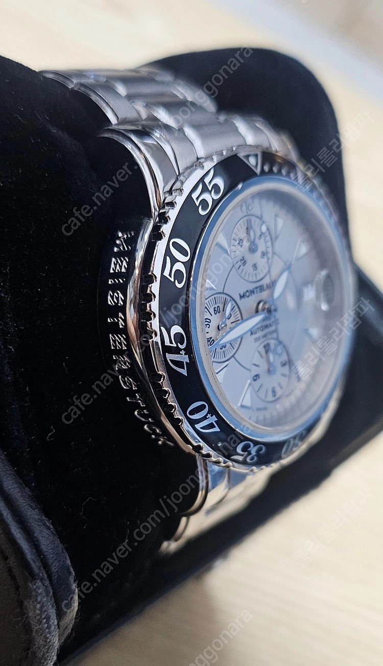 몽블랑 스포츠 크로노 스틸 40mm 이미지