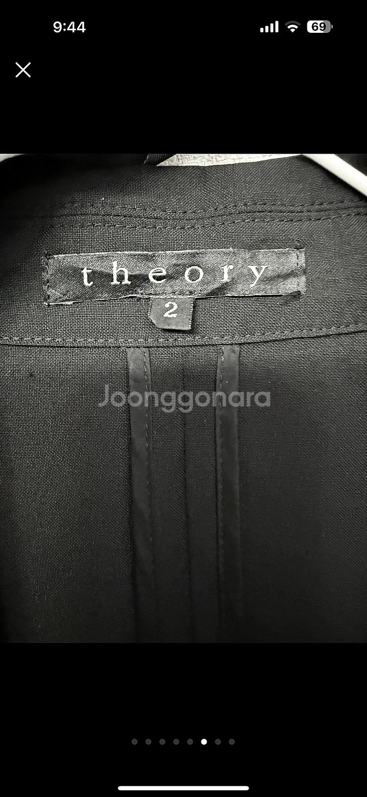 정품 Theory 날씬핏 자켓 블레이져 정가 80 만--3