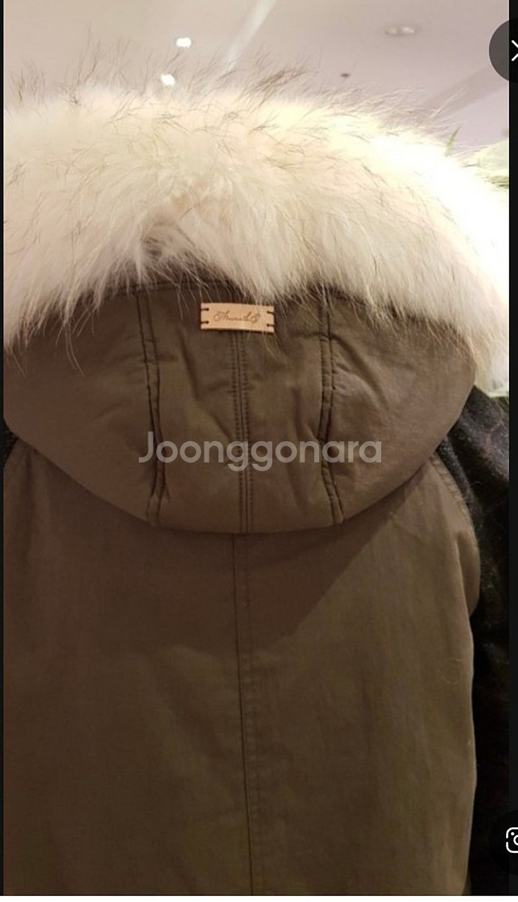 무배 새상품 S 퍼 트리밍 패딩 야상점퍼 써스데이아일랜...--2