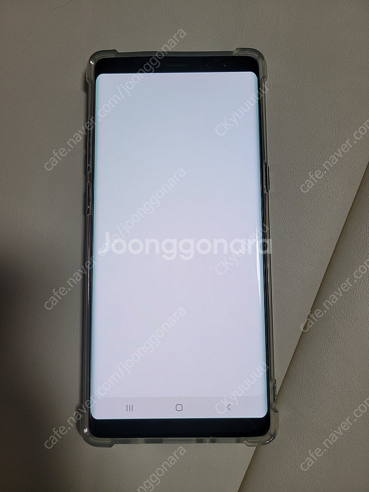 갤럭시노트8 블랙 256 무잔상 무기스--2