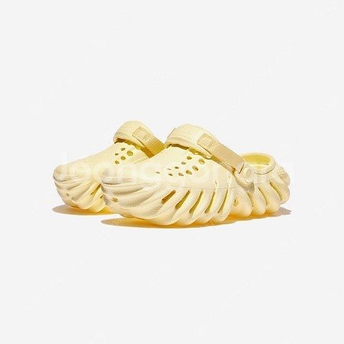 크록스 에코 클로그 키즈 j3 (220) 버터크림 컬러--4