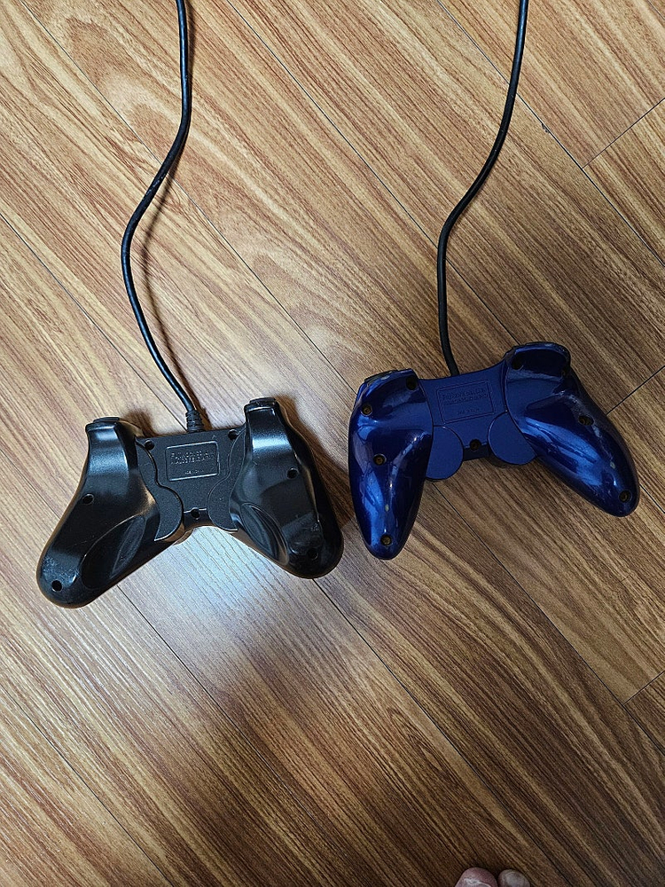PS2 후지워크 렌시아 연사 터보 패드 2개 (듀얼쇼크) 이미지