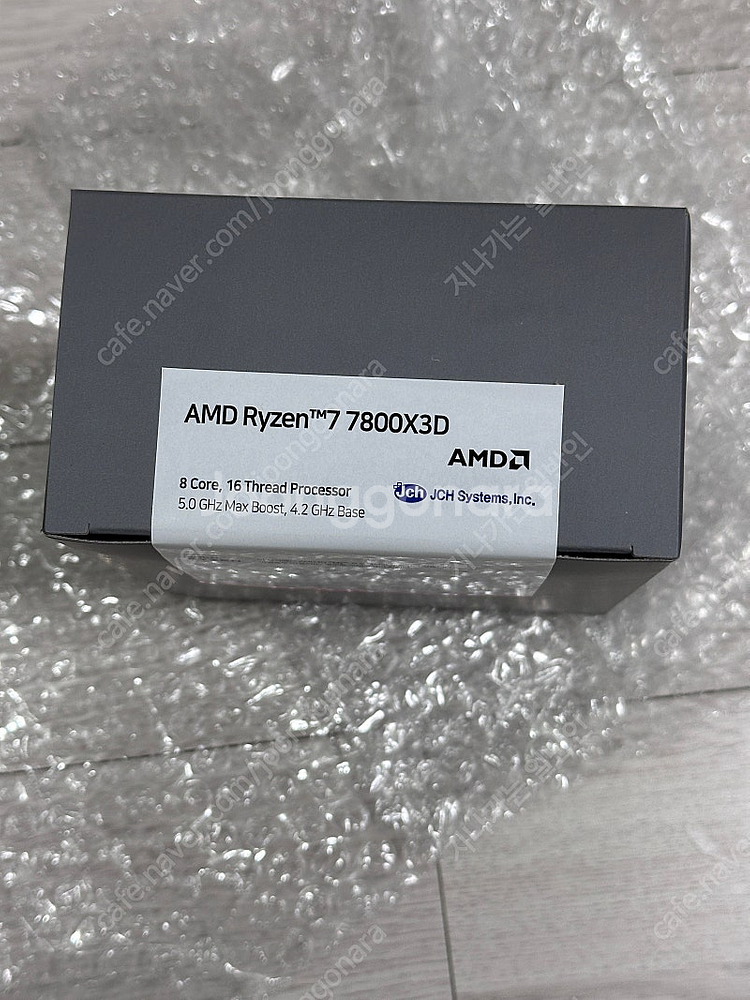 AMD 라이젠7 7800X3D 정품 멀티팩 미개봉--0