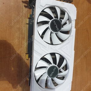 갤럭시 rtx2060 6g 화이트 그래픽카드 팝니다