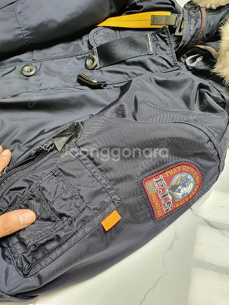 파라점퍼스 남성 코디악 코요테 퍼 패딩 네이비 XS 판...--3