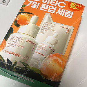 (미개봉) 이니스프리 비타C 톤업 세럼 60ml