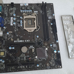 부품용 고장 메인보드 2장 (h110m, h310m)