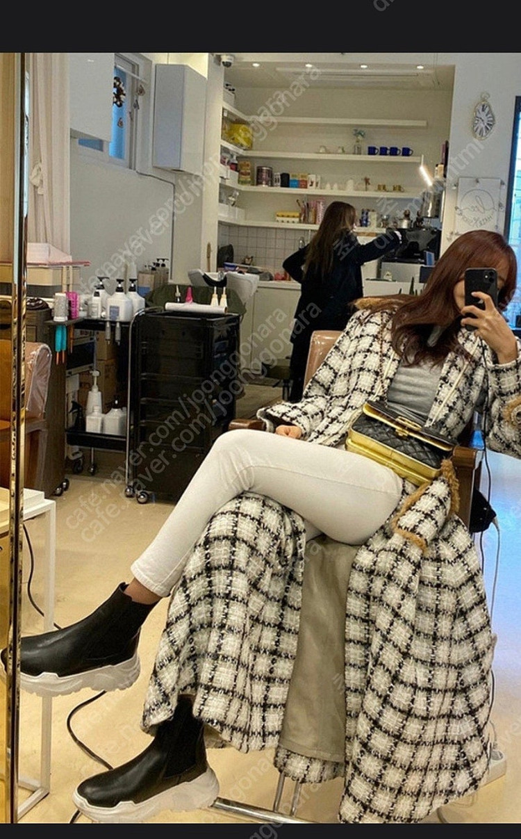 강자매 첼시워커스니커즈 235사이즈--5